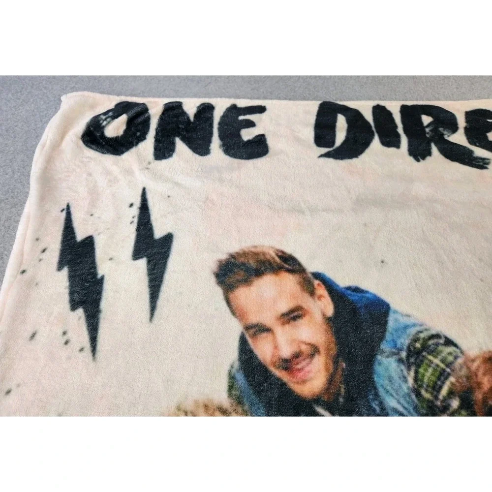 One Direction Throw blanket Photo‎ Print size 46 x 58 Band Album Musical Group